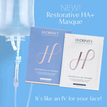 Load image into Gallery viewer, Hydrinity Restorative HA+ Masque Singles