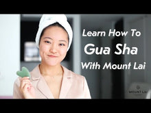 Load and play video in Gallery viewer, Mount Lai Rose Quartz Gua Sha Tool