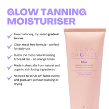 Load image into Gallery viewer, Luna Bronze Glow Tanning Moisturizer
