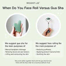 Load image into Gallery viewer, Mount Lai Rose Quartz Gua Sha Tool

